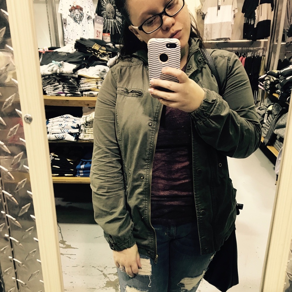 Green light jacket